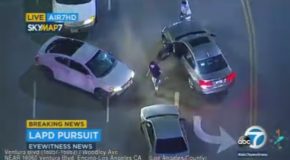 Here is The Single Stupidest Police Chase Ever