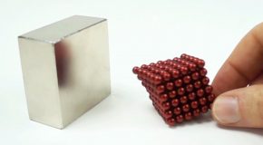 Magnet Collision in Slow Motion