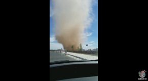 Massive Dust Devil in Arizona
