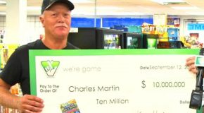 Man Bought $10 Million Lottery Ticket After Rain Stopped Him From Mowing Lawn