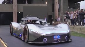 Mercedes-Benz EQ Silver Arrow Show Car’s Roof Comes Down Around You