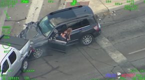 Woman With Baby Leads Police on Wild Car Chase Before Crashing