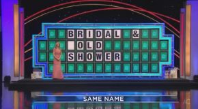 Naughty Wheel Of Fortune Contestant Fails to Solve The Puzzle