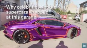 Meet The Guy Who Wraps Celebritie’s Luxury Cars