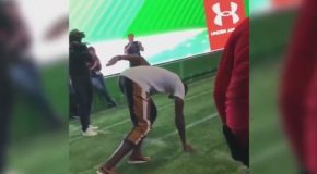Usain Bolt Just Tied the NFL Combine Record for the 40-Yard Dash at 4.22 Seconds