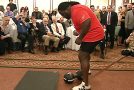 When Mark Henry Successfully Lifted The Infamous 172-pound Thomas Inch Dumbbell
