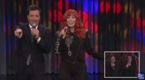 Lip Sync Karaoke with Cher and Jimmy Fallon