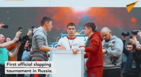 Russia’s First Slapping Competition