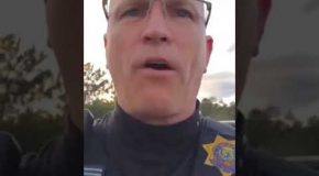 Cop Shuts Woman Down When She Tries to Accuse Him of Racial Profiling