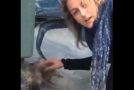 Drunk Lady Plays Fast and Loose with a Wild Possum