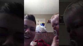 Selfless Toddler Puts His Mother’s Happiness Above His Own