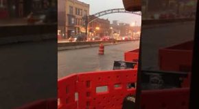 Traffic Barrier No Match Flood
