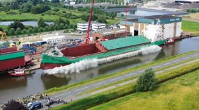 Arklow Abbey Spectacular Big Ship Launch