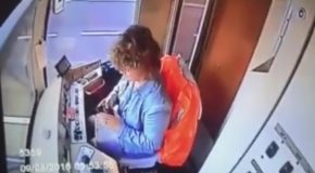 Texting Tram Driver Accident Caught On Camera
