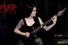 Heavy Metal Hottie Doesn’t Miss A Beat Playing Slayer’s “War Ensemble”