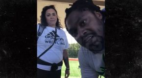 Marshawn Lynch In Confrontation with Football Mom