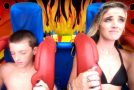 Sling Shot Ride Ends With Young Kid In Serious Groin Pain
