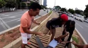 Thief Is Chased Down In Sao Paulo – Brazil
