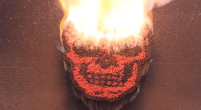 Match Chain Reaction Amazing Fire Art – Incredible Skull