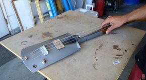 Turning an Old Rusted Shovel Into a Functioning Guitar