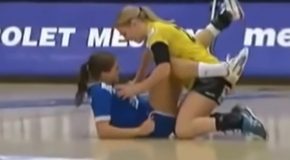 A Match of Handball Ends up in Awkwardness