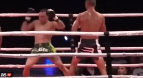 Kickboxer Gets Knocked Out, Wakes up Thinking He’s Victorious