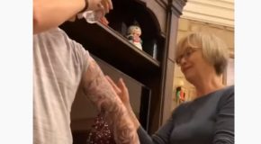 Pranking Parents With A Temporary Tattoo