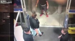 Shoplifter Gets Beaten To Pulp By Employee