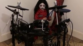 5-Year-Old Ripping Slipknot On Drums Like A Pro!