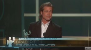 ‘Once Upon A Time In Hollywood’ Speech By Brad Pitt Turned Hilarious