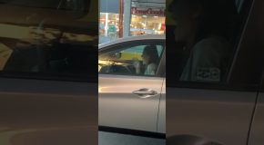 Woman Gets Caught Filming Tiktok Video In Car!