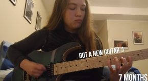 Guy Documents Four Years Of Guitar Playing Progress!