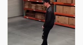 Guy’s Moonwalk Might Be Smoother Than Michael Jackson Himself!