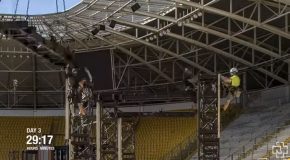 What It Takes For Rammstein To Set Up Stage!