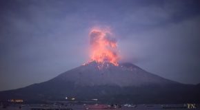 Absolutely Amazing Eruption Of The Sakurajima Volcano!