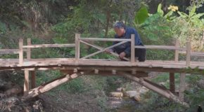 Building A Beautiful Wooden Arch Without Any Nails!