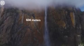 The Absolutely Breathtaking Angels Falls, Venezuela In 8K 360°