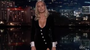 Brie Larson Comes On The Jimmy Kimmel Show As Guest Host Monologue!