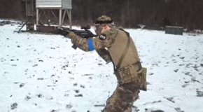 SWAT Officer Absolutely Destroys Everyone At An Airsoft Match!