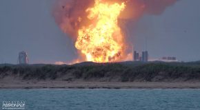 Spacex Starship Prototype Explodes With A Huge Bang!