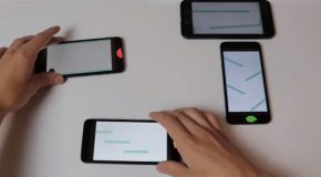 Crazy Juggling With Synchronized Phones!