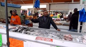 The £1 Fish Seller Who Sings!