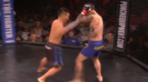 Tattooed Boxer Tries To Bully Other Boxer, Gets Knocked Out Within 20 Seconds!