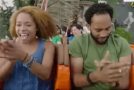 Commercial Actor Who’s Scared Of Rollercoasters Takes It Like A Boss!