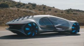 Mercedes Benz’s Vision AVTR Concept Gets Road Tested!