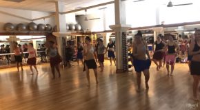 Tahitian Dance Class Performs An Amazing Dance!