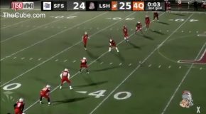 Game Gets Saved By Kicker At The Last Moment!