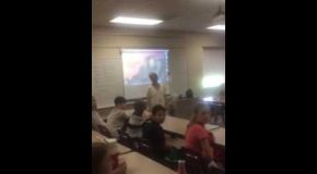 Student Comes Into Class 38 Years Later And Surprises His Teacher!