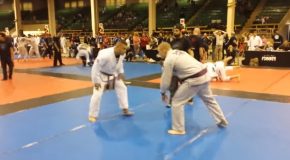 The Jujitsu Donkey Guard Move In Action!