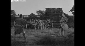 The Sparring Scene Of The 1954 Movie, Seven Samurai!